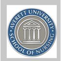 Picture of White-Gold Plate Averett University Nursing Pin