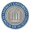 Picture of Single White Gold-Filled Averett University Nursing Pin